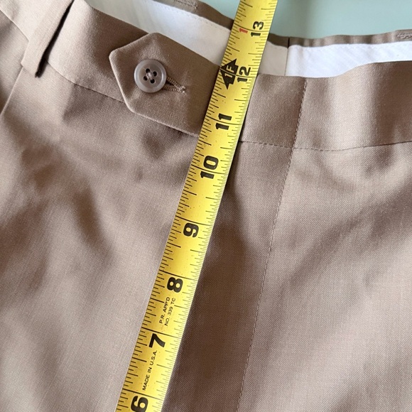 Hart Schaffner Marx Men’s Dress Pants 32 100% Worsted Wool Unhemmed NWT - Picture 9 of 11